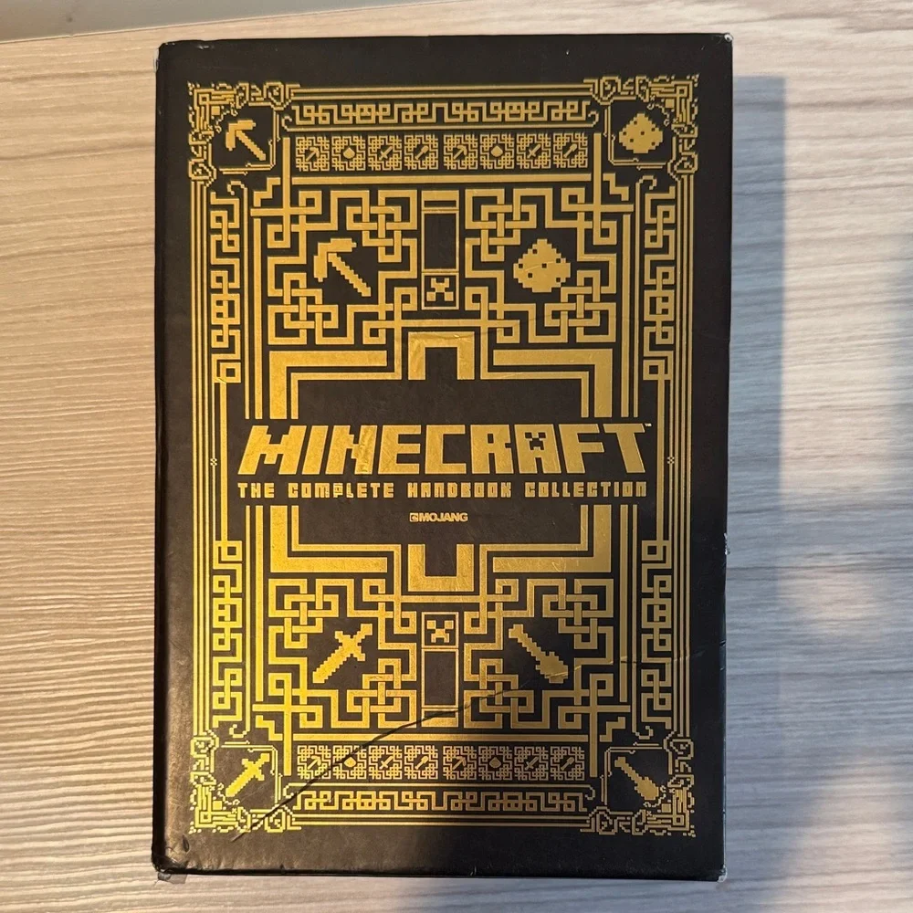 Minecraft Handbook Collection - Black and Gold by ALL BOOKS INCLUDED